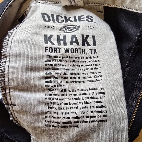 Dickies Pants Mens Size 42x30 Black Regular Taper Workwear Utility NWOT - Picture 7 of 10